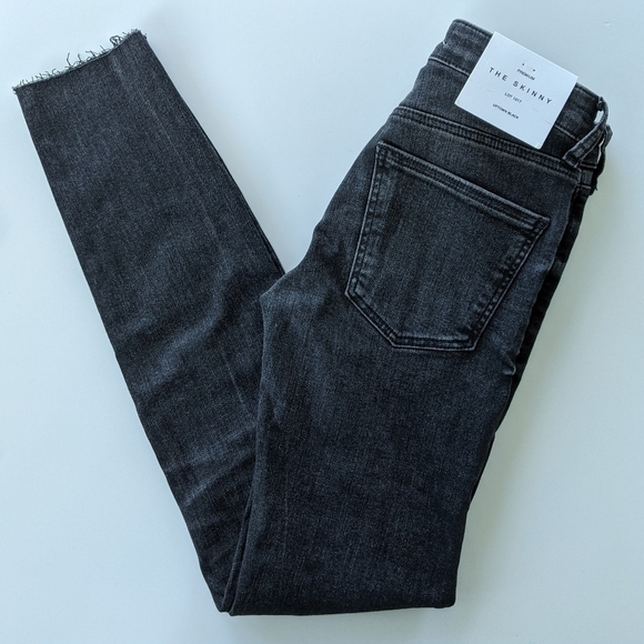 ZARA Premium Denim 'The Skinny' Jean in Uptown Black, 2 NWT - Picture 4 of 7